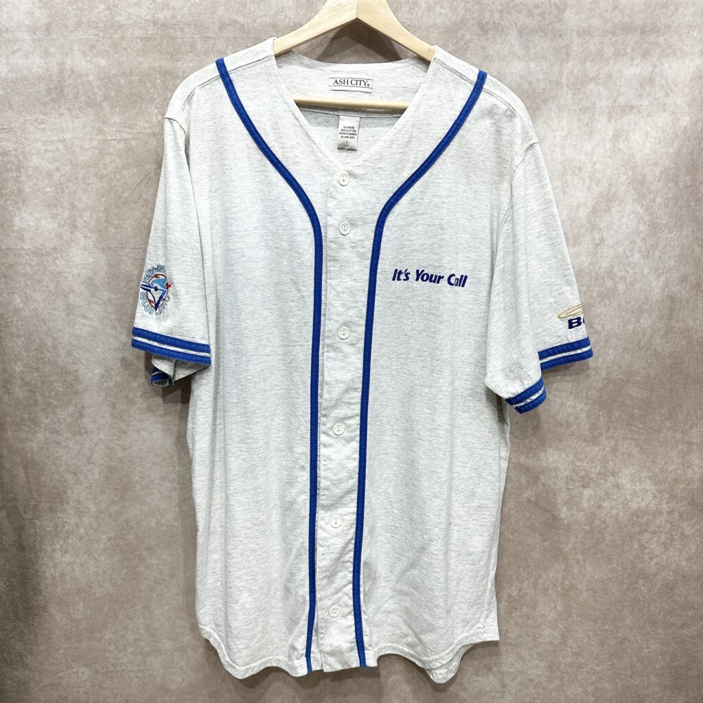90s ASH CITY baseball shirt【size L】アッシュシティ ベースボール